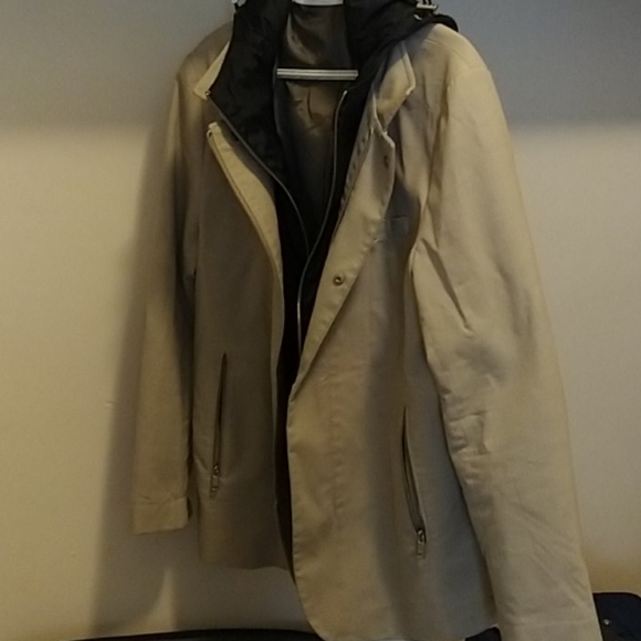 Zara Jackets & Coats Zara Mens Light Linen Jacket With Removable